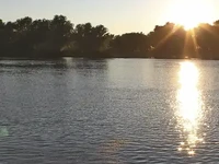 Закат на .р Кигач